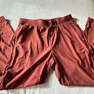 Kenneth Cole Men’s Joggers Lightweight Tapered Zip Ankle Zip Pockets